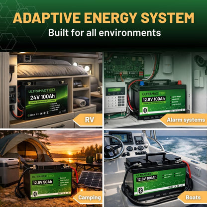 Ultramax Neo 12.8V 22Ah LiFePO4 Lithium Battery