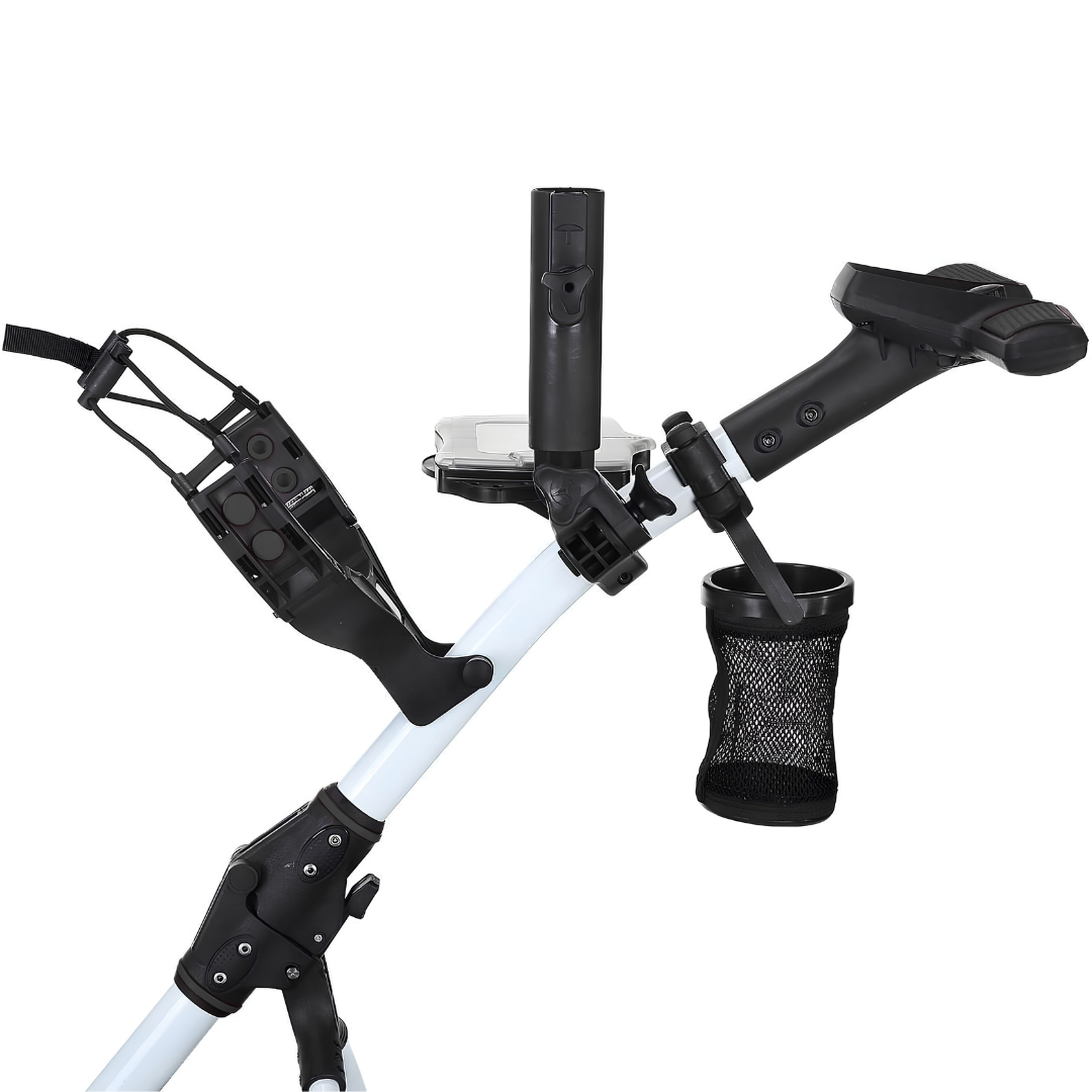 Ultramax Elektrischer Golftrolley mit Lithium-Akku & Ladegerät | 27 Loch | 100 £ kostenloses Zubehör