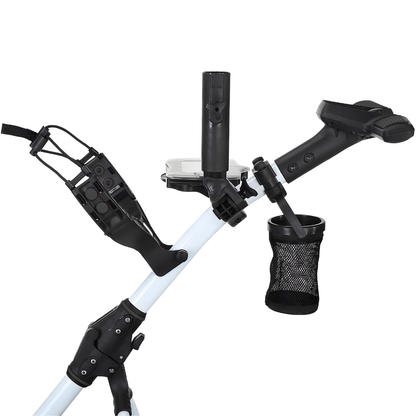 Ultramax Elektrischer Golftrolley mit Lithium-Akku & Ladegerät | 27 Loch | 100 £ kostenloses Zubehör