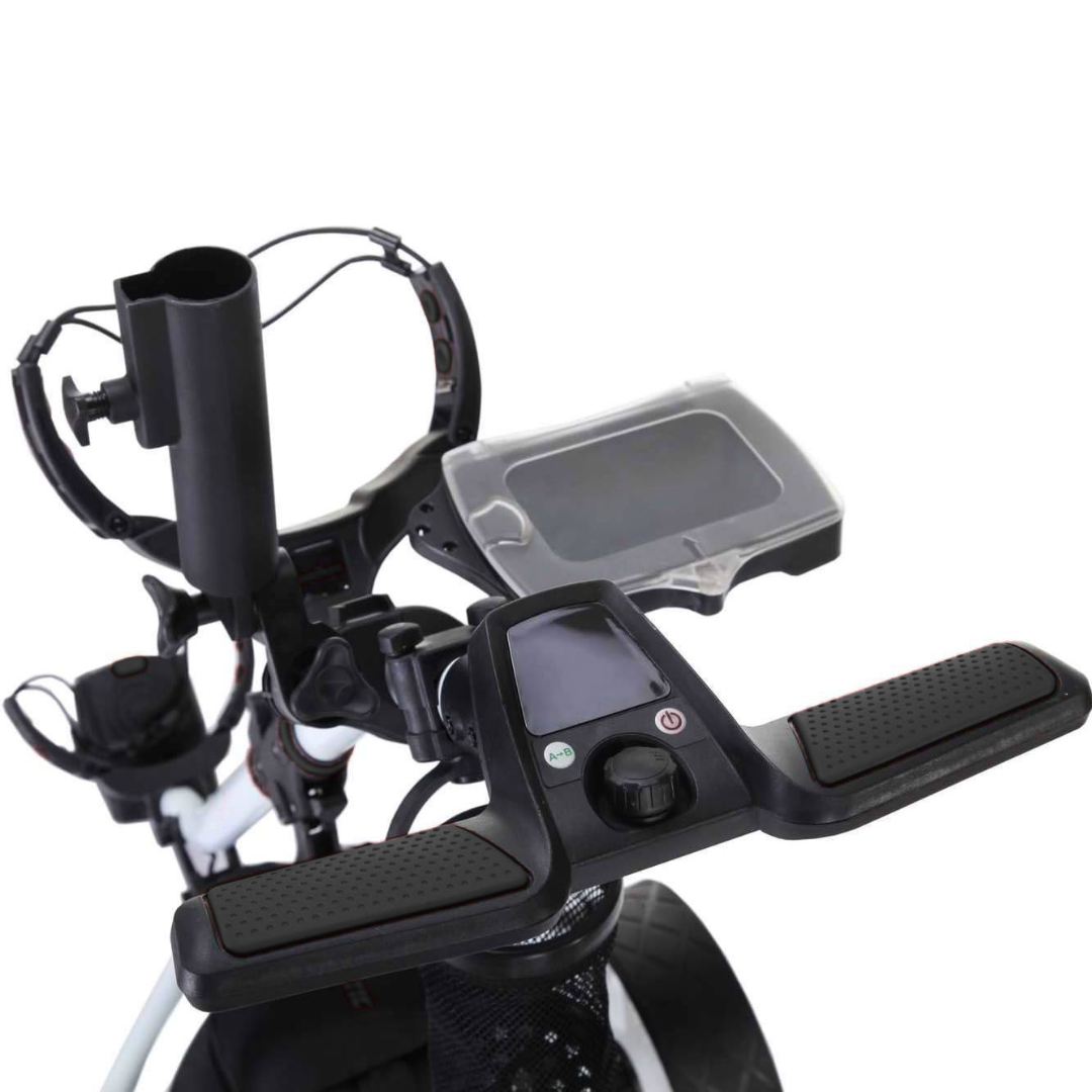 Ultramax Elektrischer Golftrolley mit Lithium-Akku & Ladegerät | 27 Loch | 100 £ kostenloses Zubehör